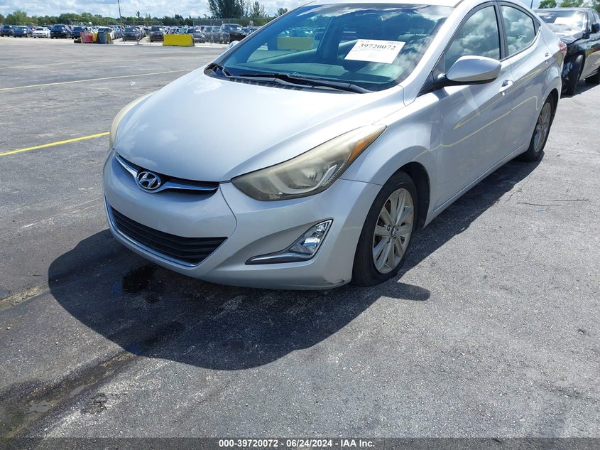 2014 Hyundai Elantra Se VIN: KMHDH4AE1EU142140 Lot: 39720072