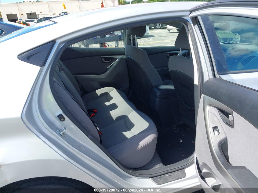 2014 Hyundai Elantra Se VIN: KMHDH4AE1EU142140 Lot: 39720072