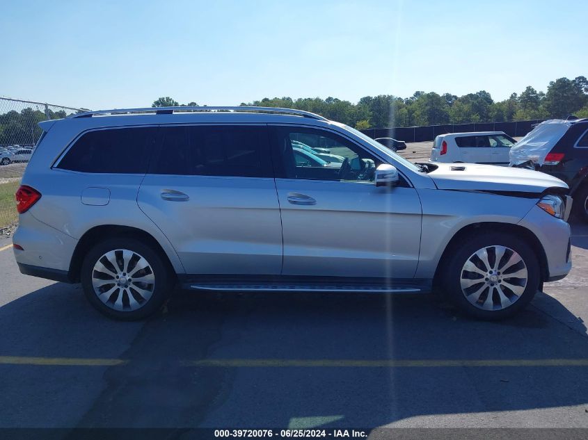 2017 Mercedes-Benz Gls 450 4Matic VIN: 4JGDF6EE2HA883320 Lot: 39720076