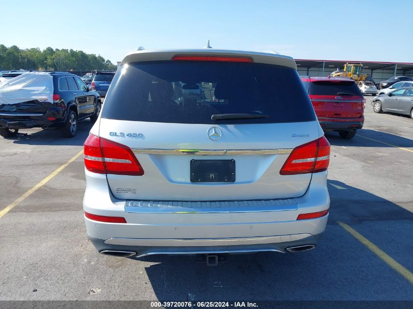 2017 Mercedes-Benz Gls 450 4Matic VIN: 4JGDF6EE2HA883320 Lot: 39720076