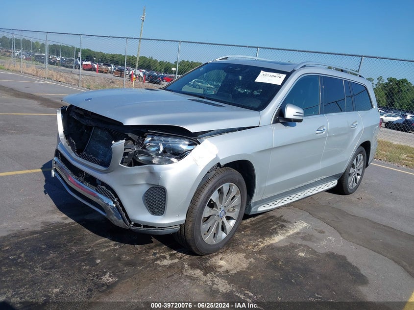 2017 Mercedes-Benz Gls 450 4Matic VIN: 4JGDF6EE2HA883320 Lot: 39720076