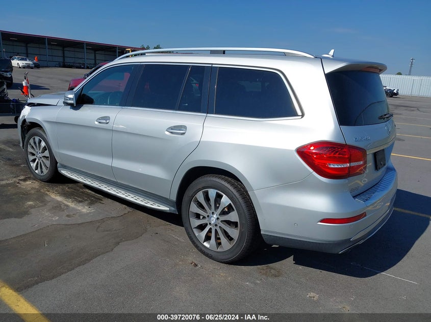 2017 Mercedes-Benz Gls 450 4Matic VIN: 4JGDF6EE2HA883320 Lot: 39720076
