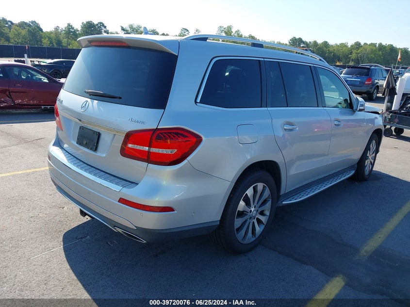 2017 Mercedes-Benz Gls 450 4Matic VIN: 4JGDF6EE2HA883320 Lot: 39720076