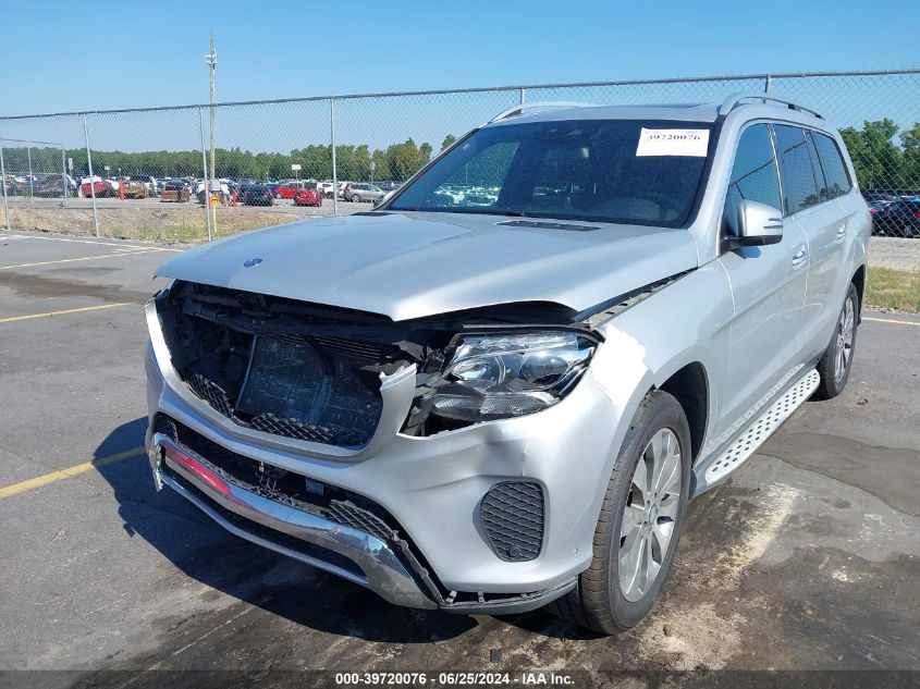 2017 Mercedes-Benz Gls 450 4Matic VIN: 4JGDF6EE2HA883320 Lot: 39720076