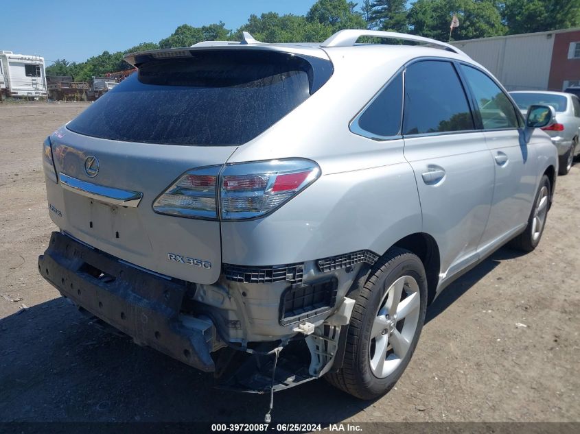 2010 Lexus Rx 350 VIN: 2T2BK1BA3AC034645 Lot: 39720087