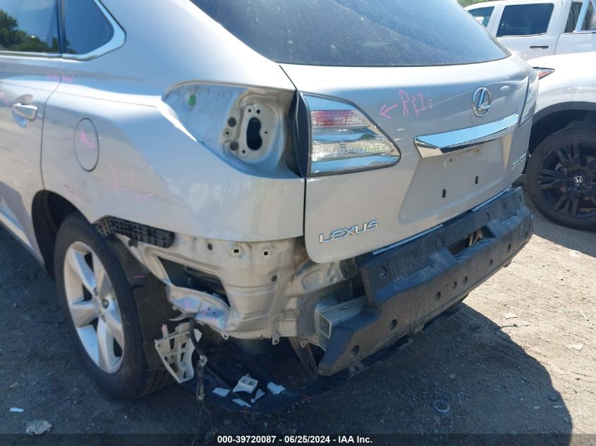 2010 Lexus Rx 350 VIN: 2T2BK1BA3AC034645 Lot: 39720087