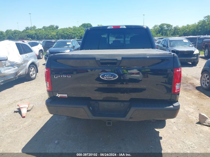 2017 Ford F-150 Xlt VIN: 1FTEW1CF7HKD07823 Lot: 39720102