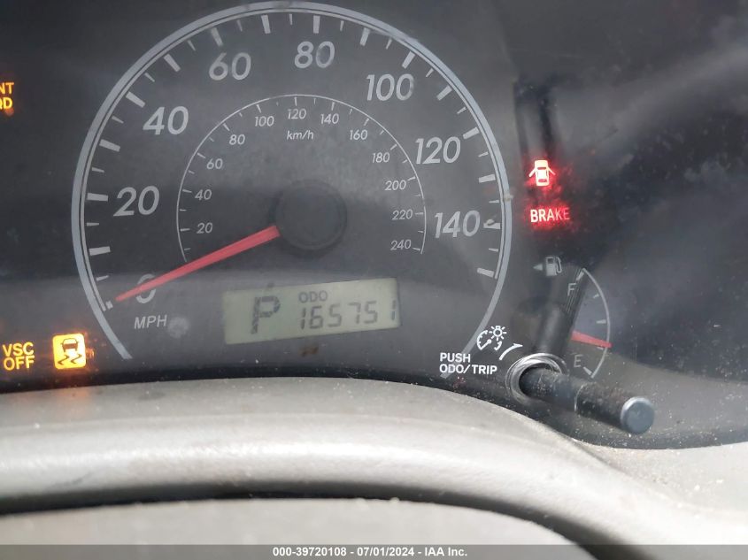 2010 Toyota Corolla Le VIN: 1NXBU4EE5AZ165993 Lot: 39720108