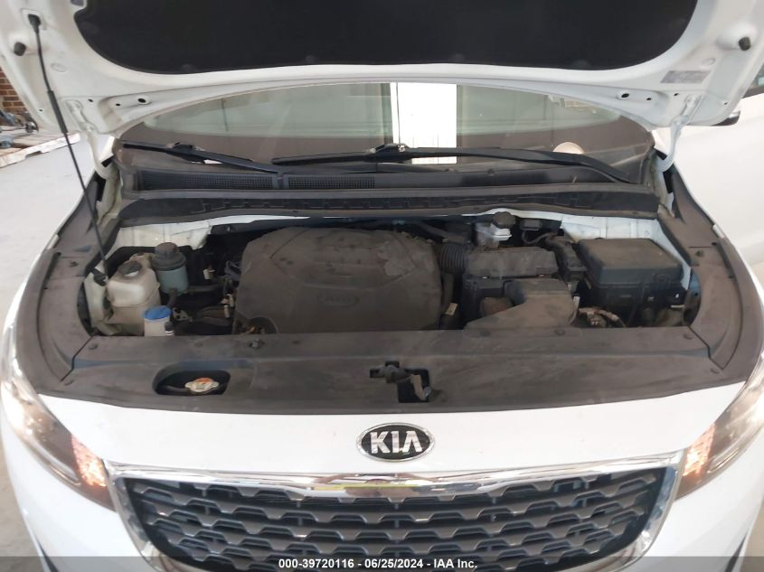 2019 Kia Sedona Lx VIN: KNDMB5C13K6513739 Lot: 39720116