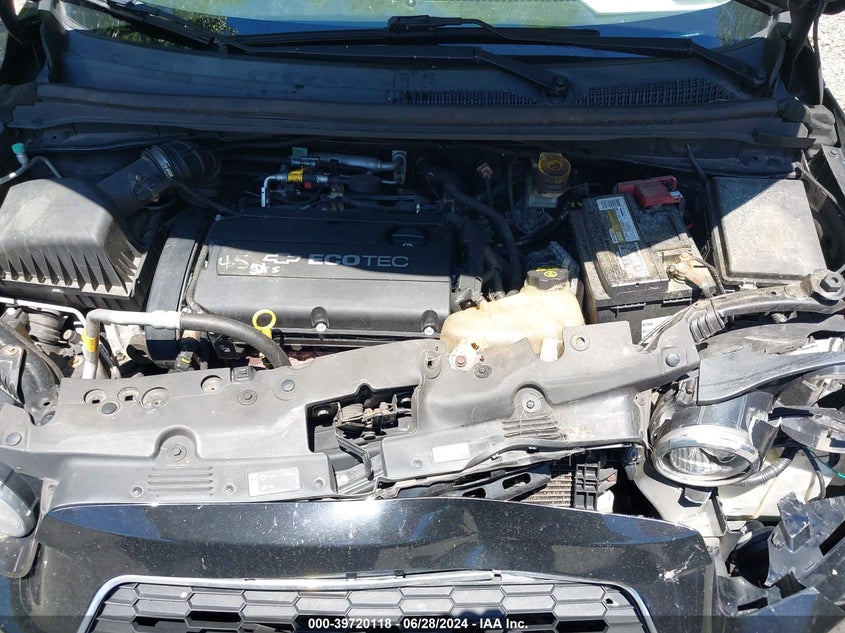 2012 Chevrolet Sonic 2Lt VIN: 1G1JC6SH6C4133756 Lot: 39720118