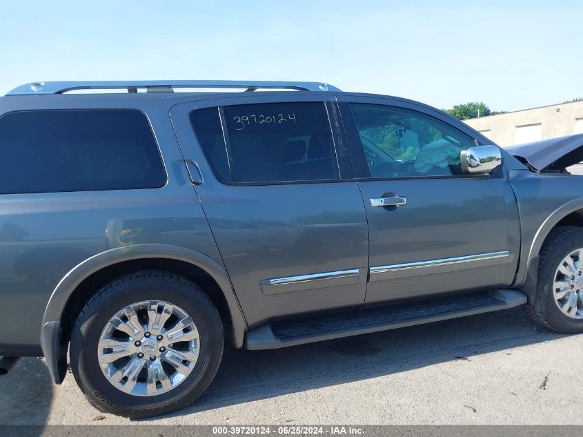 2015 Nissan Armada Sv/Sl/Platinum VIN: 5N1AA0NCXFN611116 Lot: 39720124