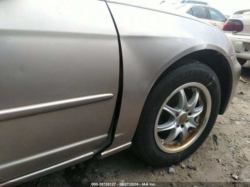 2003 Honda Civic Ex VIN: 2HGES26733H596948 Lot: 39720127