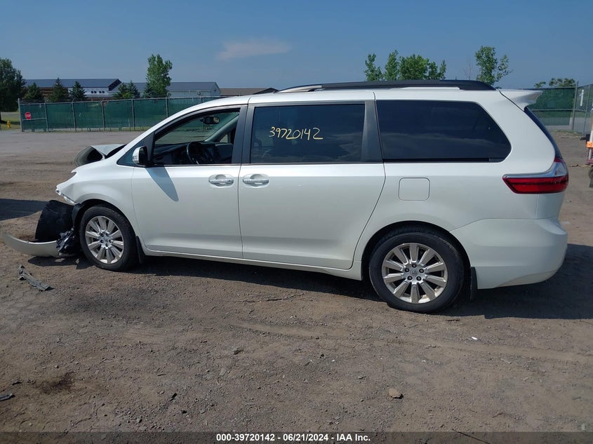 2015 Toyota Sienna Limited Premium 7 Passenger VIN: 5TDDK3DC8FS115601 Lot: 39720142