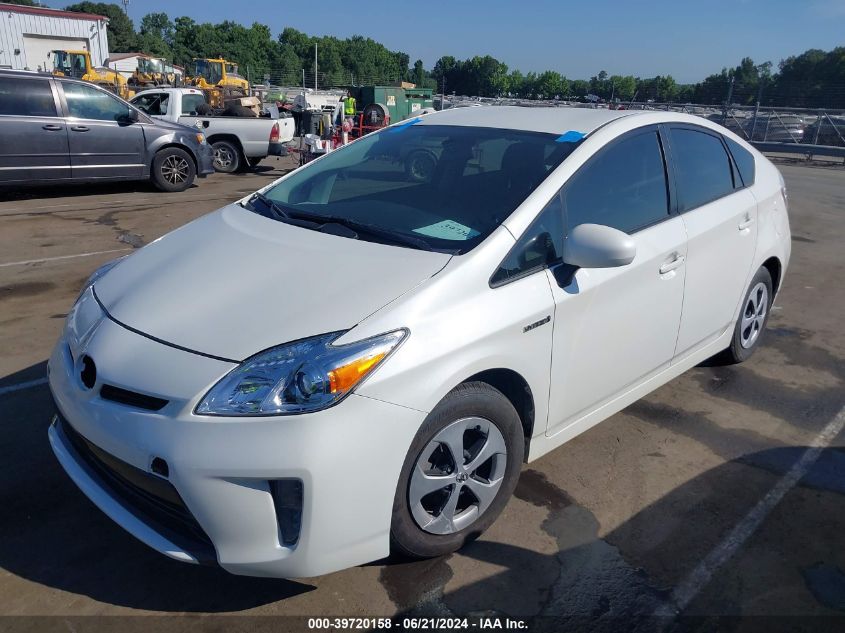 JTDKN3DUXD1617835 | 2013 TOYOTA PRIUS