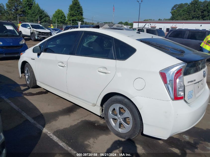 JTDKN3DUXD1617835 | 2013 TOYOTA PRIUS