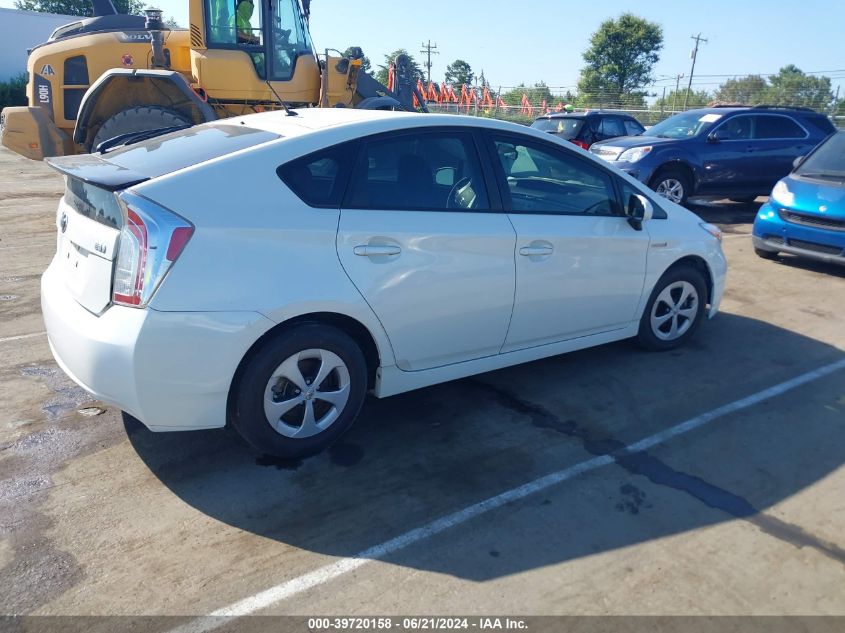 JTDKN3DUXD1617835 | 2013 TOYOTA PRIUS