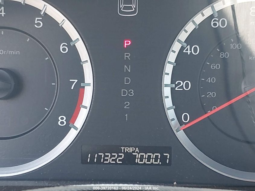 2011 Honda Accord 2.4 Ex-L VIN: 1HGCP2F88BA065758 Lot: 39720162