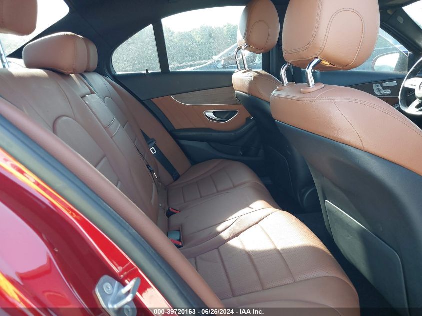 2019 Mercedes-Benz C 300 VIN: 55SWF8DBXKU321484 Lot: 39720163