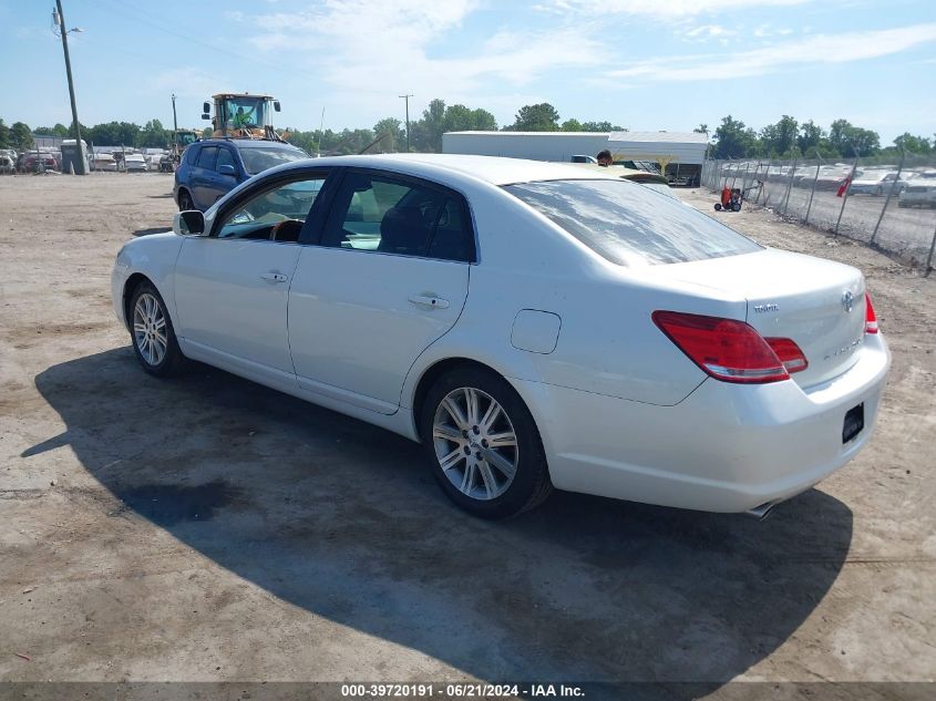 2007 Toyota Avalon Limited VIN: 4T1BK36B17U251296 Lot: 39720191