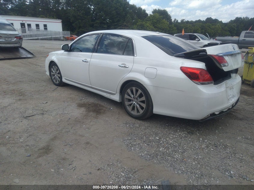 2011 Toyota Avalon Limited VIN: 4T1BK3DB1BU401998 Lot: 39720208