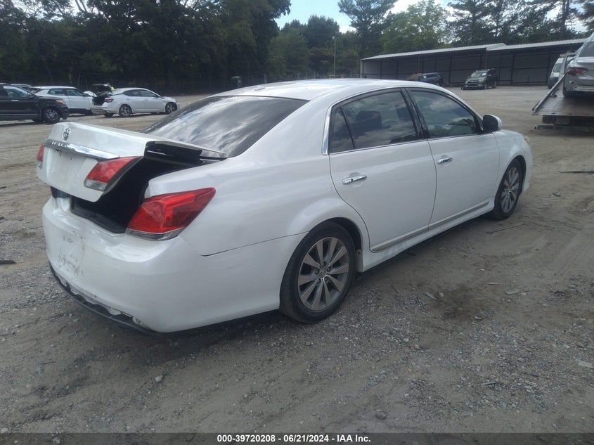 2011 Toyota Avalon Limited VIN: 4T1BK3DB1BU401998 Lot: 39720208