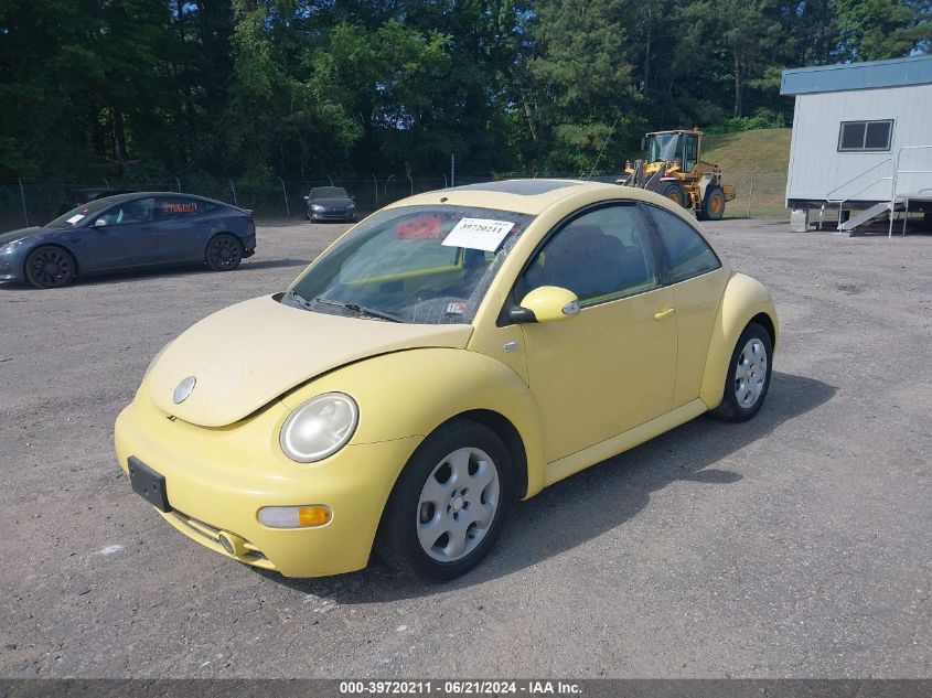 2003 Volkswagen New Beetle Gls 2.0L VIN: 3VWCK21C13M403527 Lot: 39720211