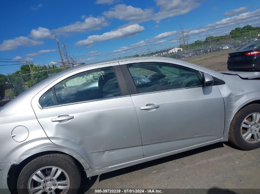 2016 Chevrolet Sonic Lt Auto VIN: 1G1JC5SG9G4149330 Lot: 39720239