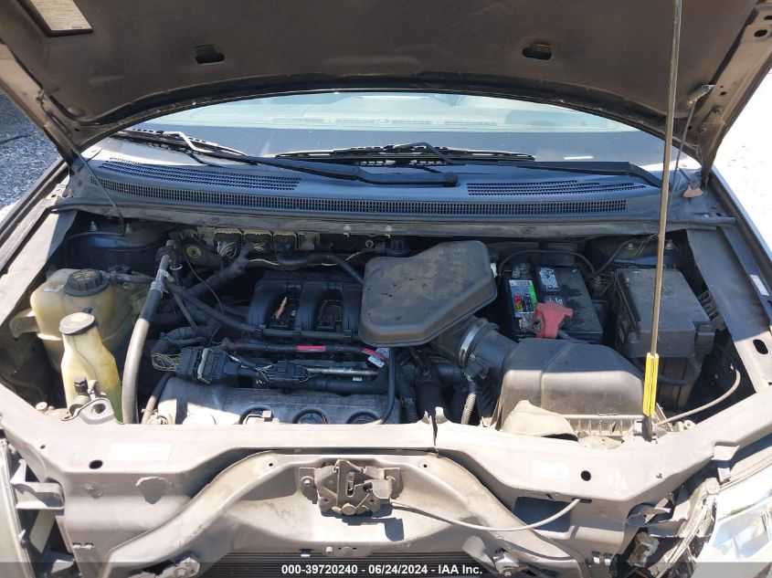 2010 Ford Edge Sel VIN: 2FMDK4JC3ABB44116 Lot: 39720240