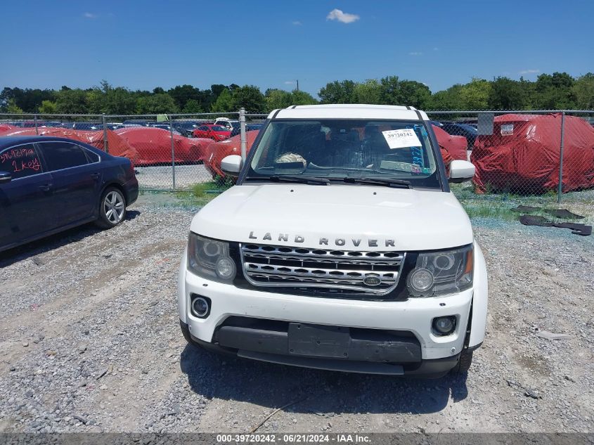 2016 Land Rover Lr4 VIN: SALAK2V64GA781772 Lot: 39720242