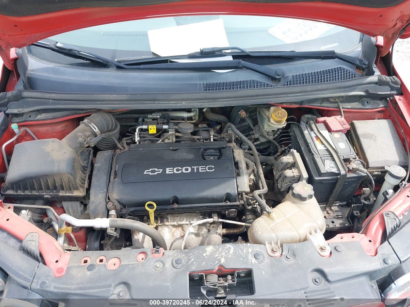 2012 Chevrolet Sonic 2Lz VIN: 1G1JE6SH0C4103050 Lot: 39720245