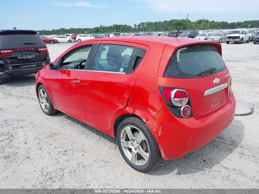 2012 Chevrolet Sonic 2Lz VIN: 1G1JE6SH0C4103050 Lot: 39720245
