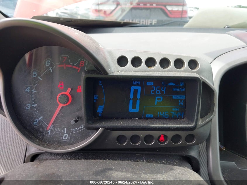 2012 Chevrolet Sonic 2Lz VIN: 1G1JE6SH0C4103050 Lot: 39720245