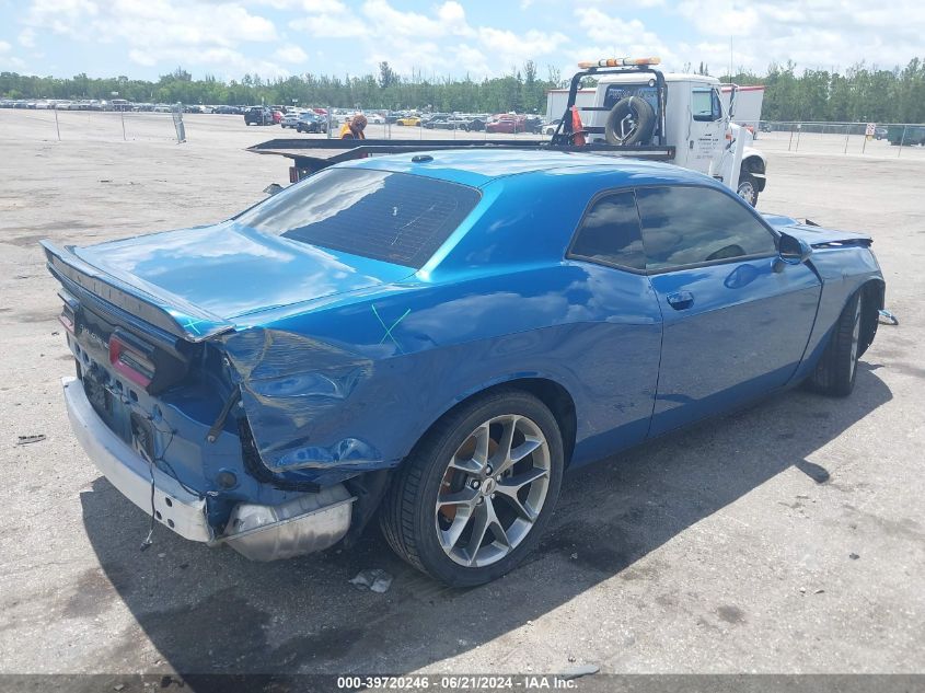 2022 Dodge Challenger Gt VIN: 2C3CDZJG3NH230110 Lot: 39720246