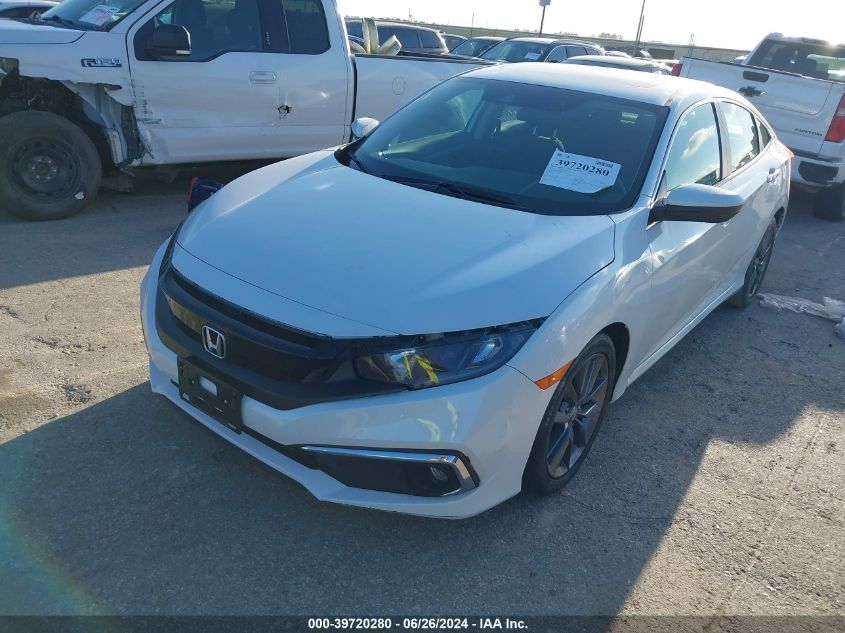 2019 Honda Civic Ex VIN: 19XFC1F39KE202029 Lot: 39720280
