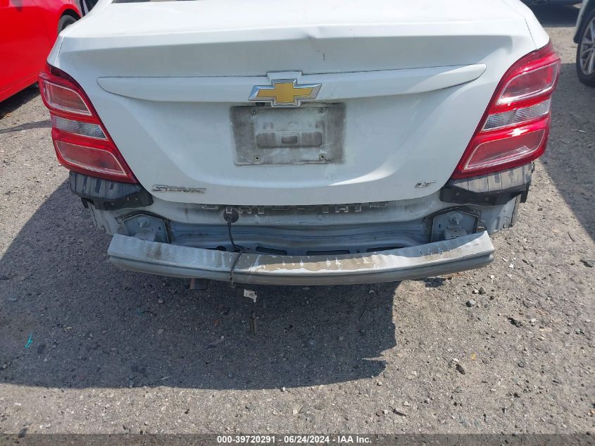 2019 Chevrolet Sonic Lt Auto VIN: 1G1JD5SB4K4108176 Lot: 39720291