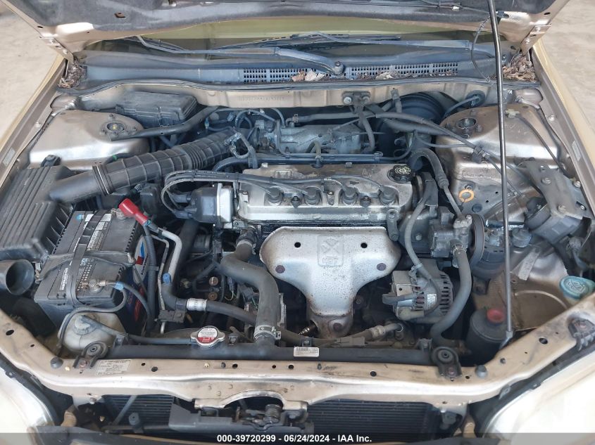 2001 Honda Accord 2.3 Lx VIN: 1HGCG56441A143112 Lot: 39720299