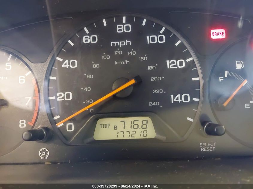 2001 Honda Accord 2.3 Lx VIN: 1HGCG56441A143112 Lot: 39720299