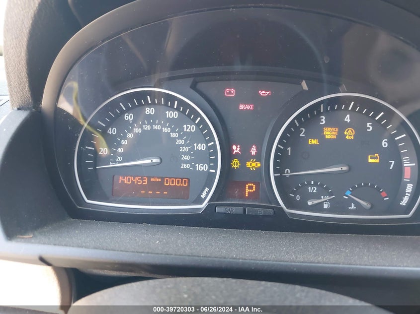 2008 BMW X3 3.0Si VIN: WBXPC93448WJ05063 Lot: 39720303