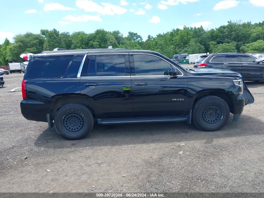 2018 Chevrolet Tahoe Ls VIN: 1GNSKAKC9JR335228 Lot: 39720305