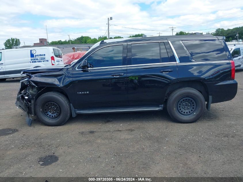 2018 Chevrolet Tahoe Ls VIN: 1GNSKAKC9JR335228 Lot: 39720305