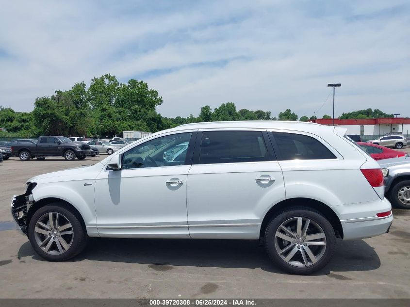 2014 Audi Q7 3.0T Premium VIN: WA1LGAFE7ED017941 Lot: 39720308