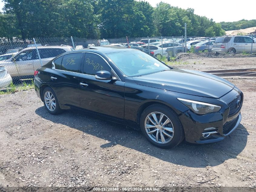 2015 Infiniti Q50 Premium VIN: JN1BV7AR9FM419761 Lot: 39720348