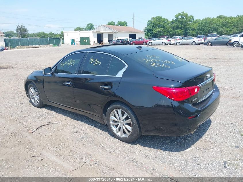 2015 Infiniti Q50 Premium VIN: JN1BV7AR9FM419761 Lot: 39720348