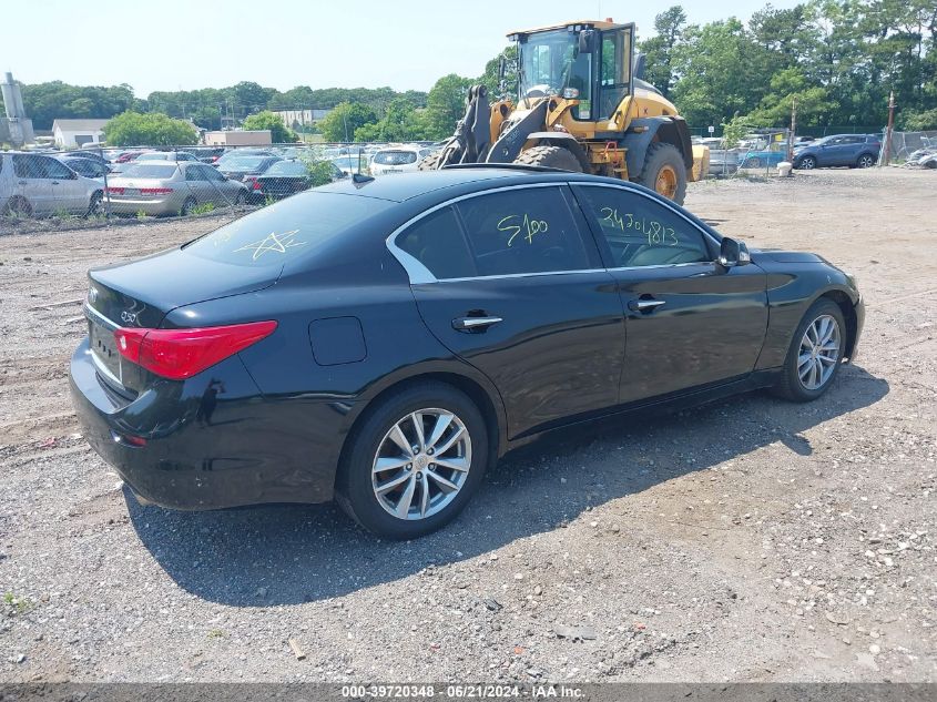 2015 Infiniti Q50 Premium VIN: JN1BV7AR9FM419761 Lot: 39720348