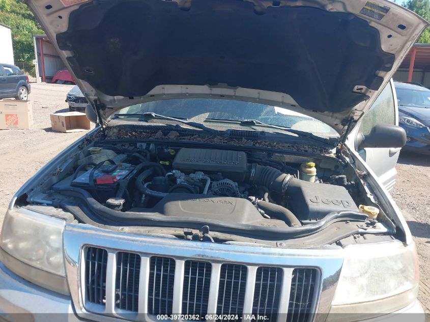 2004 Jeep Grand Cherokee Limited VIN: 1J8GX58J34C375642 Lot: 39720362