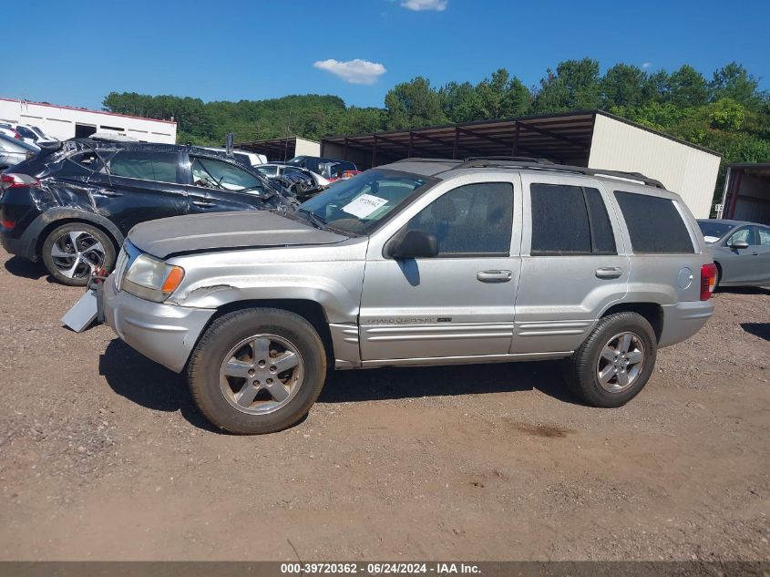 2004 Jeep Grand Cherokee Limited VIN: 1J8GX58J34C375642 Lot: 39720362