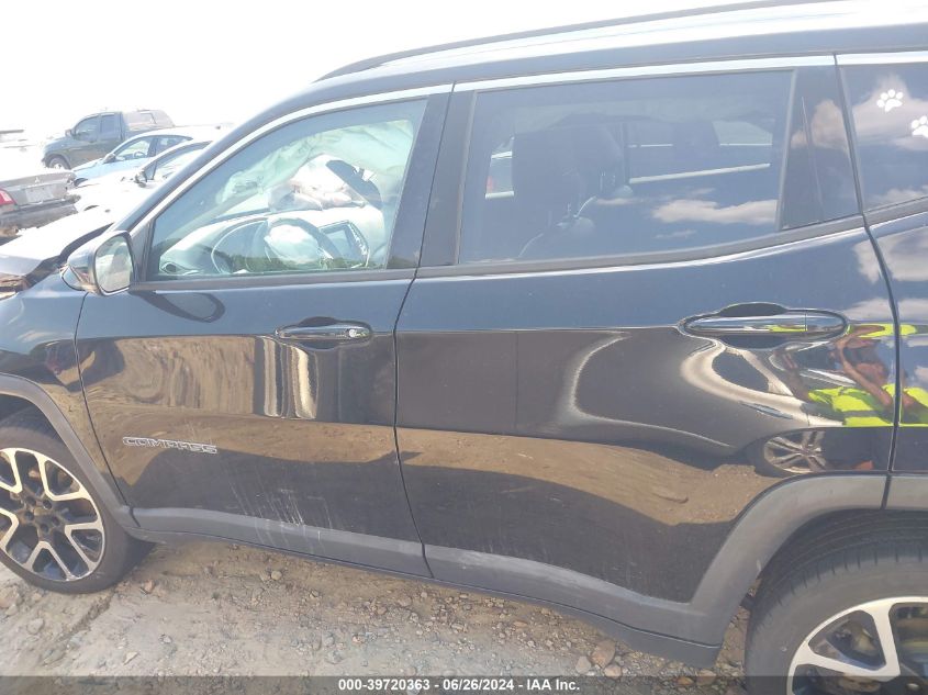 2018 Jeep Compass Limited 4X4 VIN: 3C4NJDCB8JT136064 Lot: 39720363