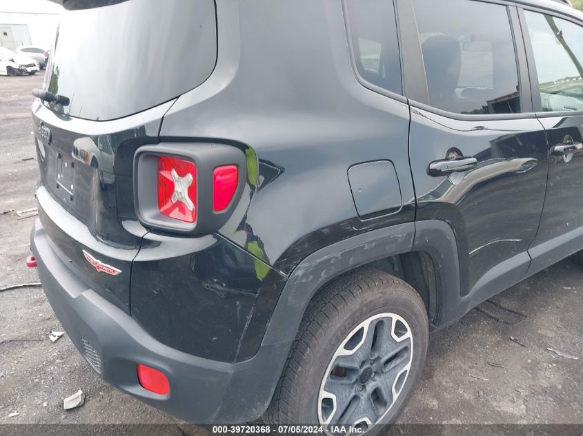 2015 Jeep Renegade Trailhawk VIN: ZACCJBCT2FPB32837 Lot: 39720368