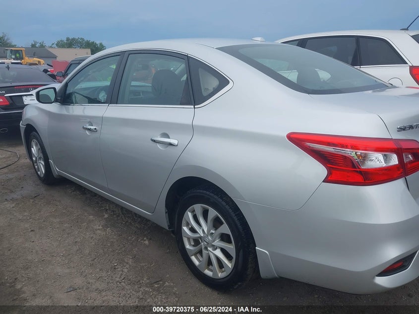 2018 Nissan Sentra Sv VIN: 3N1AB7AP2JL645629 Lot: 39720375
