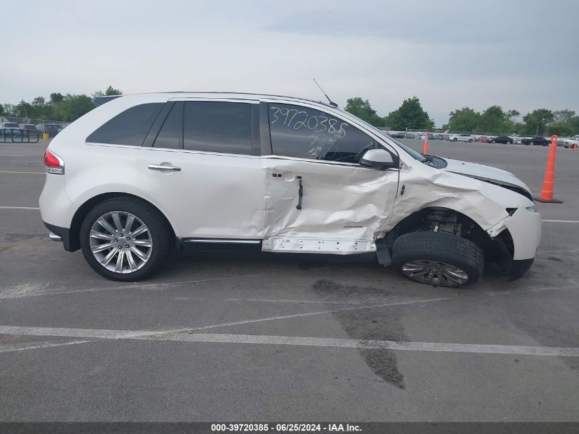 2012 Lincoln Mkx VIN: 2LMDJ8JK4CBL02066 Lot: 39720385